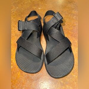 Chaco z strap women’s hiking outdoor sandals in black size 9